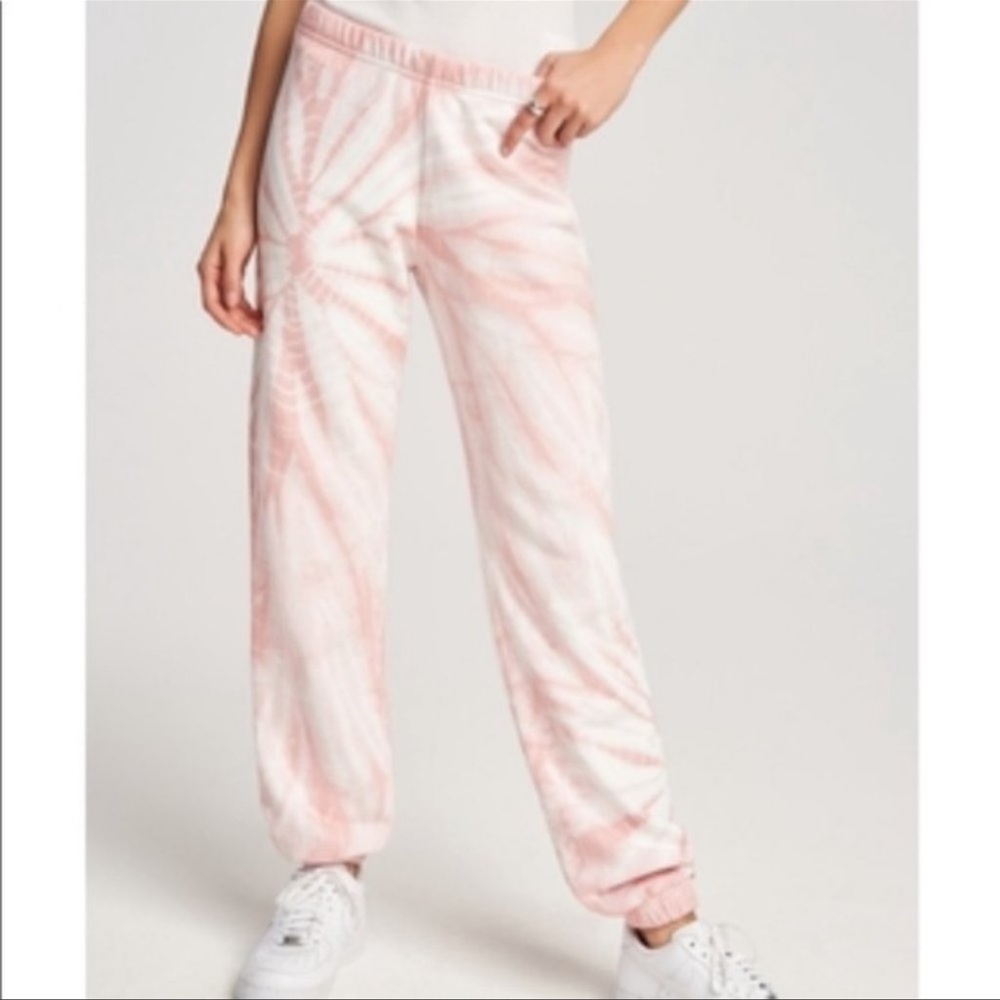WSLY Pink Tie Dye Sweatpants